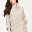 Laden Sie das Bild in den Galerie-Viewer,  Rollkragenpullover model 232052 Makadamia 
