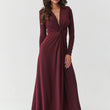 Laden Sie das Bild in den Galerie-Viewer,  Langes Kleid model 232063 Makadamia 
