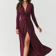 Laden Sie das Bild in den Galerie-Viewer,  Langes Kleid model 232063 Makadamia 
