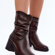 Laden Sie das Bild in den Galerie-Viewer,  Stiefeletten mit Absatz model 232064 Step in style 
