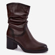 Laden Sie das Bild in den Galerie-Viewer,  Stiefeletten mit Absatz model 232064 Step in style 
