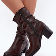 Laden Sie das Bild in den Galerie-Viewer,  Stiefeletten mit Absatz model 232064 Step in style 
