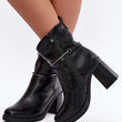 Laden Sie das Bild in den Galerie-Viewer,  Stiefeletten mit Absatz model 232069 Step in style 
