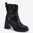 Laden Sie das Bild in den Galerie-Viewer,  Stiefeletten mit Absatz model 232069 Step in style 
