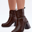 Laden Sie das Bild in den Galerie-Viewer,  Stiefeletten mit Absatz model 232070 Step in style 
