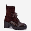 Laden Sie das Bild in den Galerie-Viewer,  Stiefeletten mit Absatz model 232078 Step in style 
