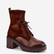 Laden Sie das Bild in den Galerie-Viewer, Stiefeletten mit Absatz model 232079 Step in style

