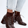 Laden Sie das Bild in den Galerie-Viewer, Stiefeletten mit Absatz model 232089 Step in style
