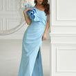 Laden Sie das Bild in den Galerie-Viewer, Langes Kleid model 232333 Bicotone
