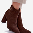 Laden Sie das Bild in den Galerie-Viewer,  Stiefeletten mit Absatz model 232353 Step in style 
