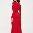 Laden Sie das Bild in den Galerie-Viewer,  Langes Kleid model 232508 Makadamia 
