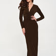 Laden Sie das Bild in den Galerie-Viewer,  Langes Kleid model 232509 Makadamia 
