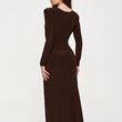 Laden Sie das Bild in den Galerie-Viewer,  Langes Kleid model 232509 Makadamia 

