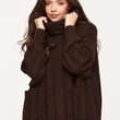 Laden Sie das Bild in den Galerie-Viewer,  Rollkragenpullover model 232516 Makadamia 

