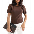 Laden Sie das Bild in den Galerie-Viewer,  Kurzarm Pullover model 232579 Factory Price 
