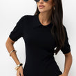 Laden Sie das Bild in den Galerie-Viewer,  Kurzarm Pullover model 232583 Factory Price 
