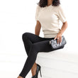 Laden Sie das Bild in den Galerie-Viewer,  Kurzarm Pullover model 232584 Factory Price 
