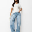 Laden Sie das Bild in den Galerie-Viewer,  Kurzarm Pullover model 232578 Factory Price 
