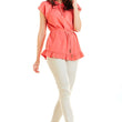 Laden Sie das Bild in den Galerie-Viewer,  Bluse model 129953 awama 
