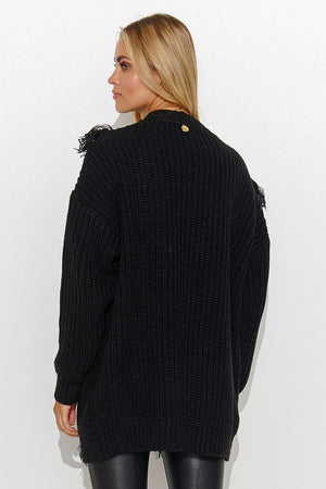 Cardigan Model 184778 Makadamia