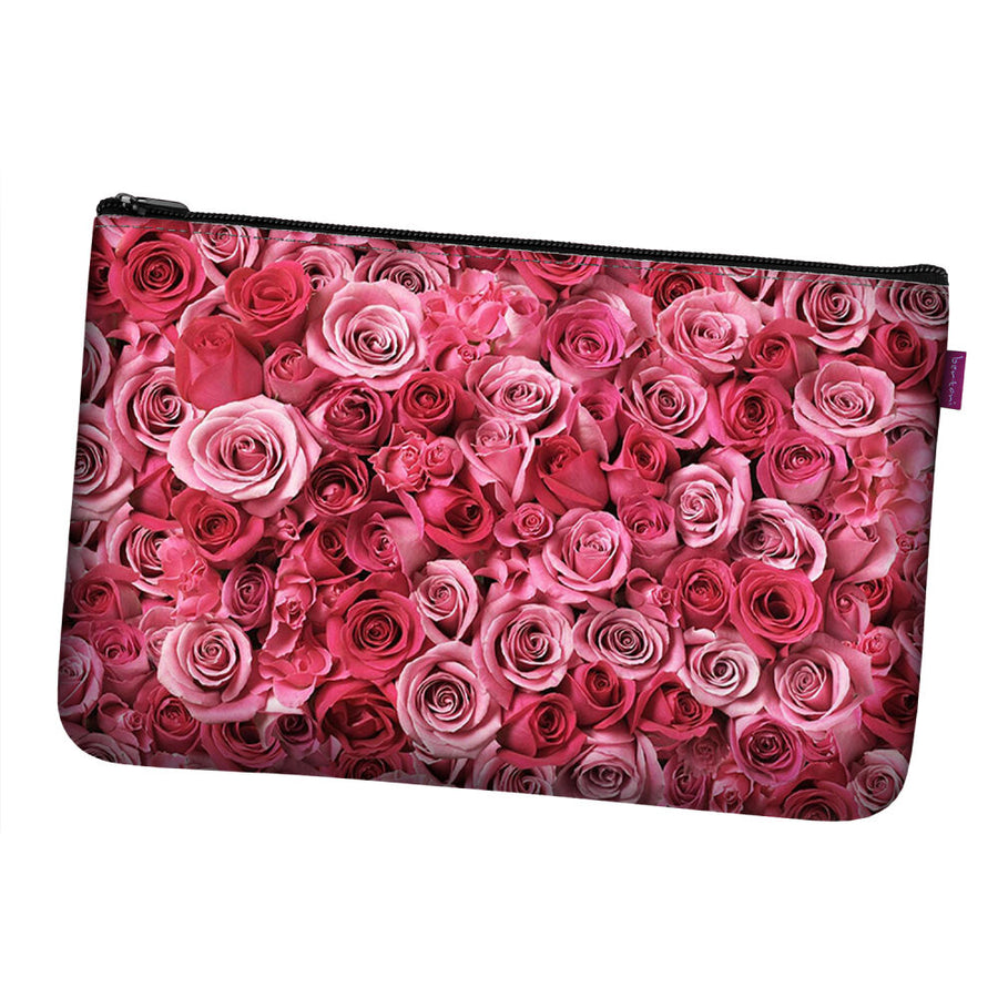 Kosmetiktasche POCKET Anthrazit »Valentine Roses« KPA20