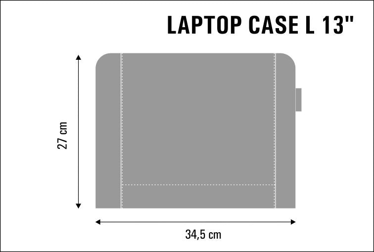 Etui Laptop 13" »Cube« EL16 | Textil Großhandel ATA-Mode