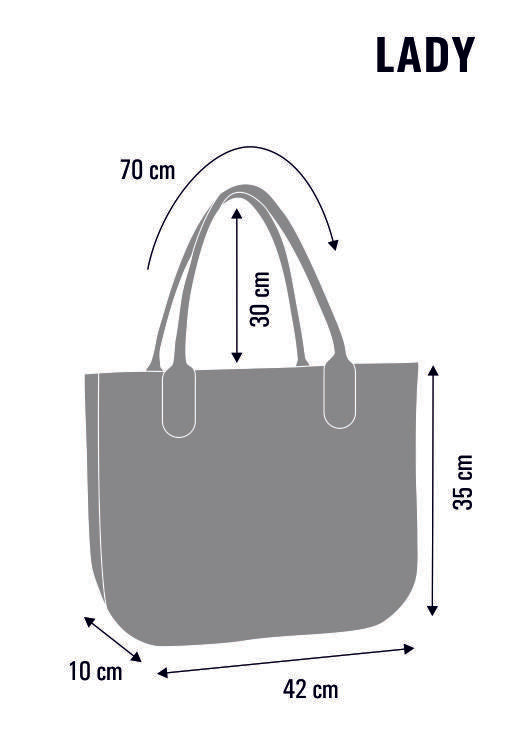 Filztasche LADY XL »Aurelia« Anthrazit TL52