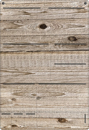 Wandorganizer 65x45 »Weißes Holz« HD02 | Textil Großhandel ATA-Mode
