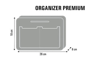 Taschenorganizer »Nero« Anthrazit OR54 | Textil Großhandel ATA-Mode