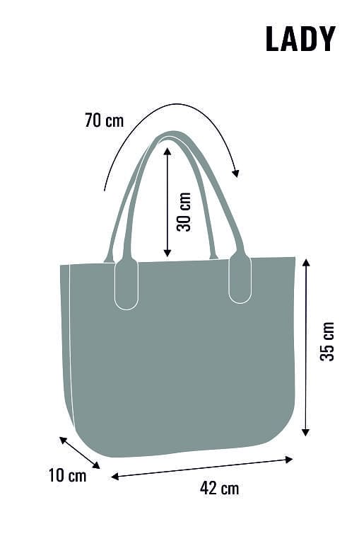 Shopper Filztasche LADY XL »Zopf« TL08 | Textil Großhandel ATA-Mode