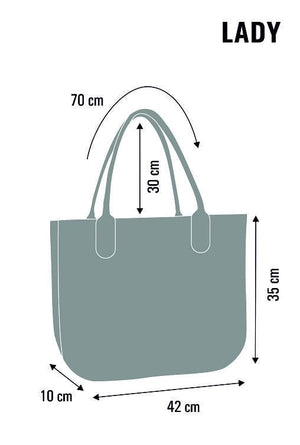 Shopper Filztasche LADY XL »Carousel« TL02 | Textil Großhandel ATA-Mode
