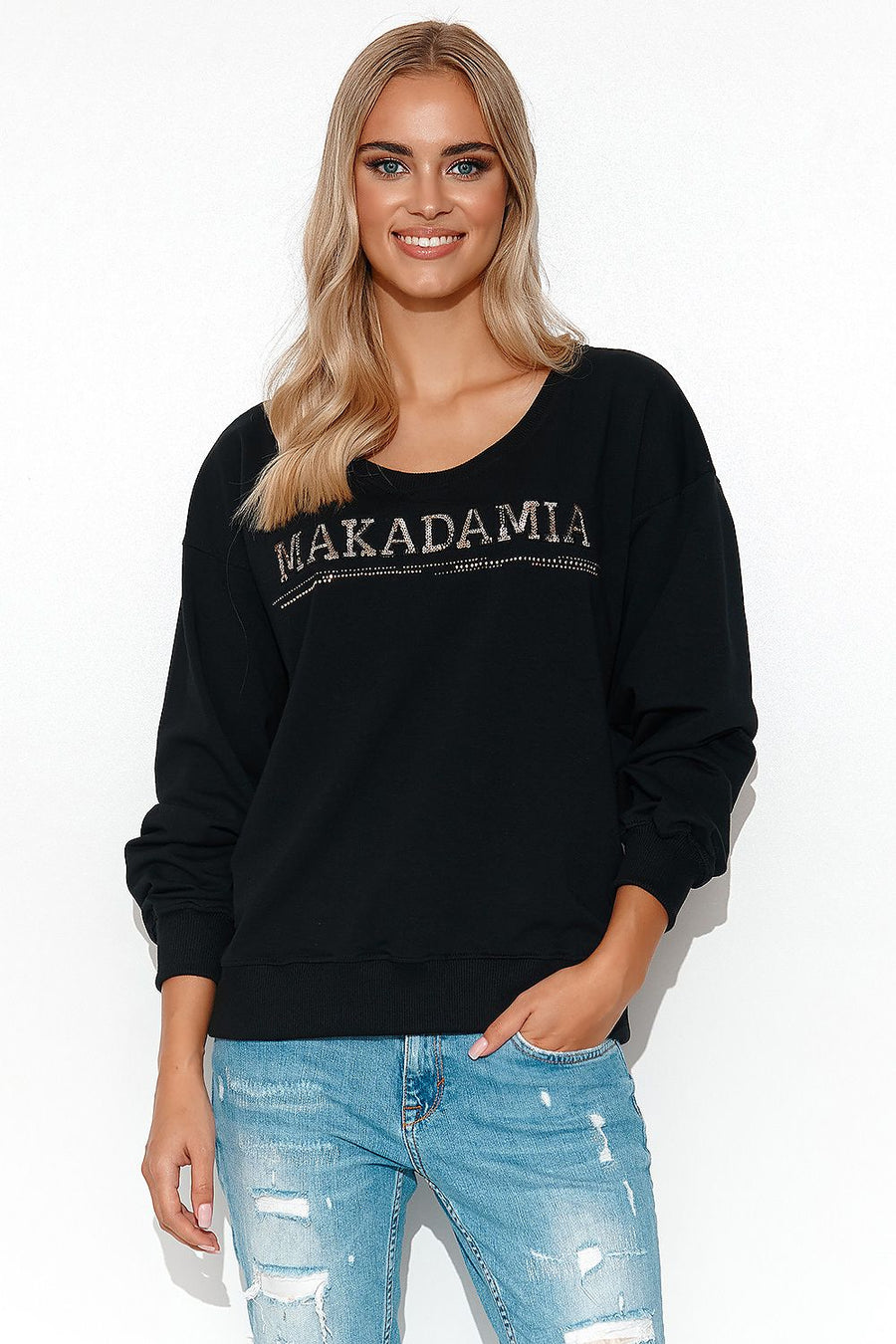 Sweater Model 176187 Makadamia