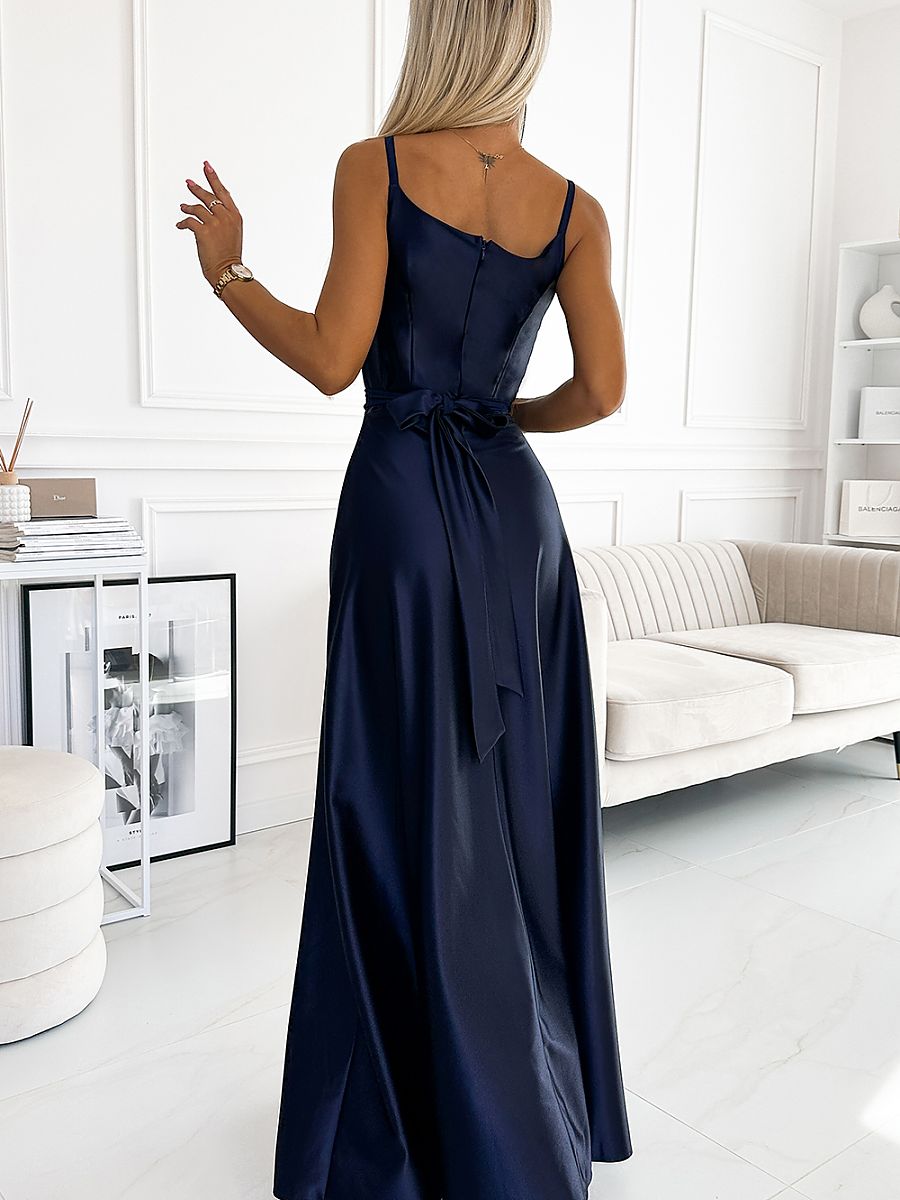Langes Kleid Model 188108 Numoco | Textil Großhandel ATA-Mode