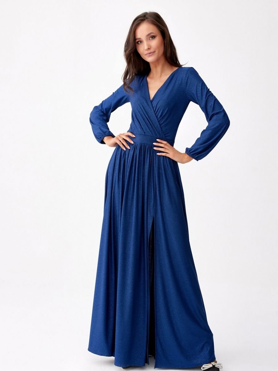 Langes Kleid Model 188243 Roco Fashion | Textil Großhandel ATA-Mode