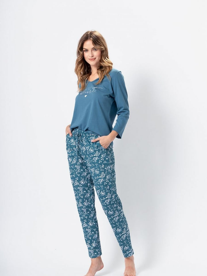 Pyjama Model 188560 M-Max | Textil Großhandel ATA-Mode