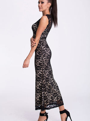 Langes Kleid Model 61332 YourNewStyle | Textil Großhandel ATA-Mode