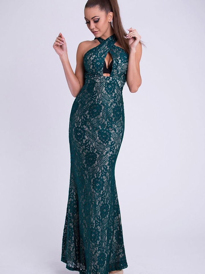 Langes Kleid Model 69400 YourNewStyle | Textil Großhandel ATA-Mode