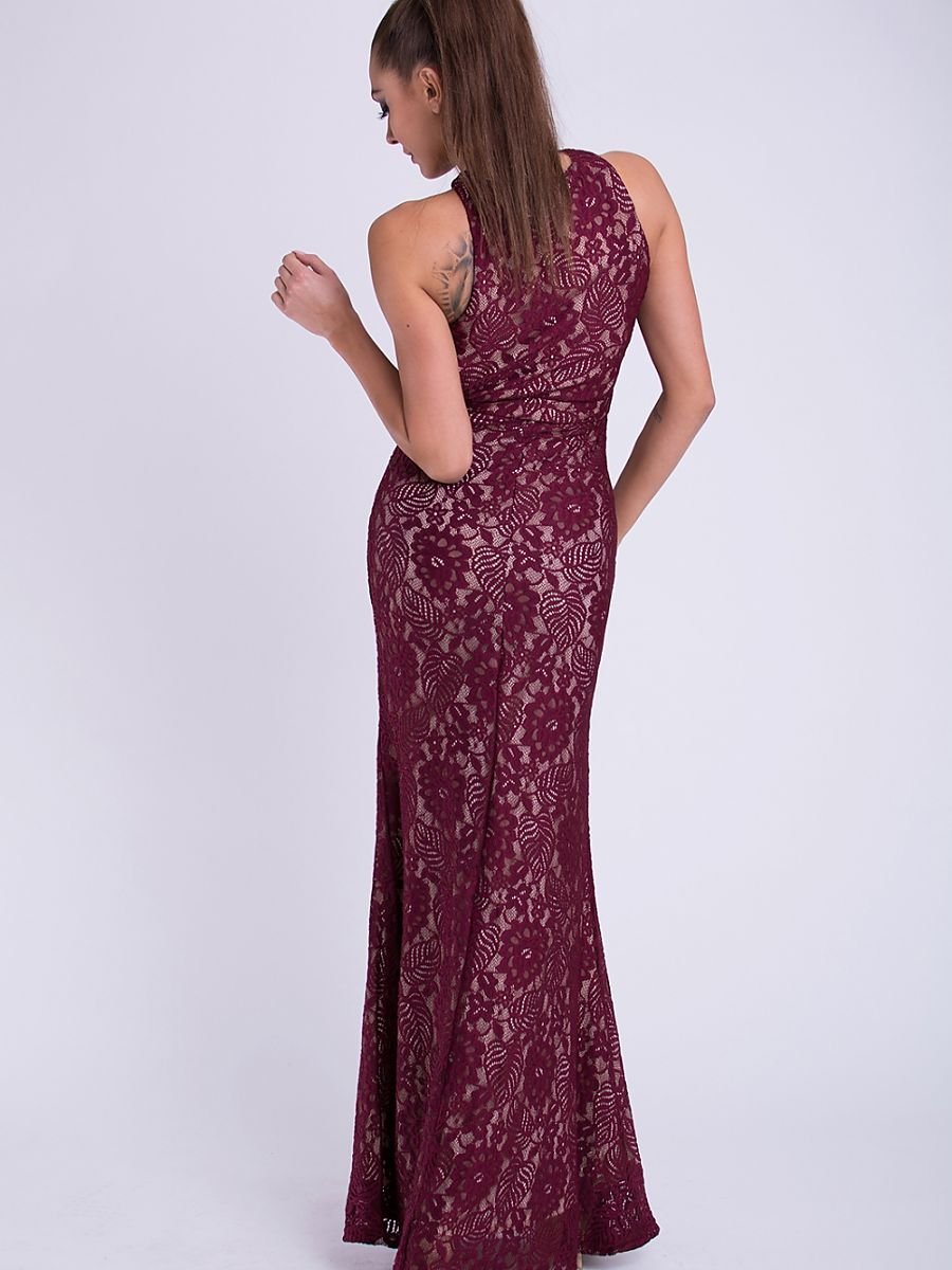Langes Kleid Model 69401 YourNewStyle | Textil Großhandel ATA-Mode