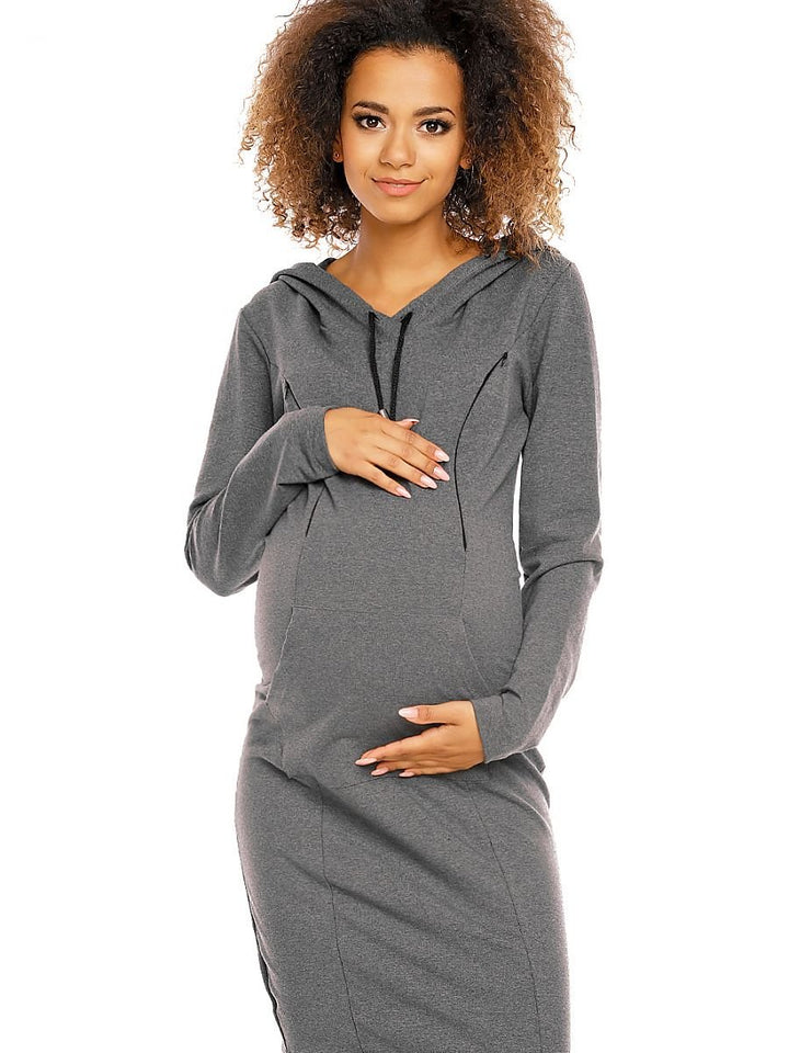 Schwangerschaftskleid Model 94413 PeeKaBoo | Textil Großhandel ATA-Mode