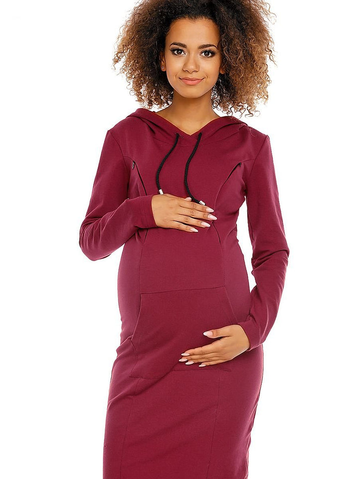 Schwangerschaftskleid Model 94415 PeeKaBoo | Textil Großhandel ATA-Mode