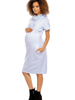 Schwangerschaftskleid Model 94419 PeeKaBoo | Textil Großhandel ATA-Mode