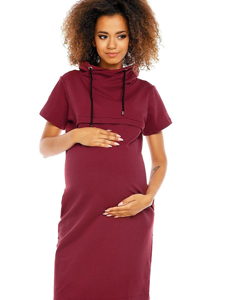 Schwangerschaftskleid Model 94420 PeeKaBoo | Textil Großhandel ATA-Mode
