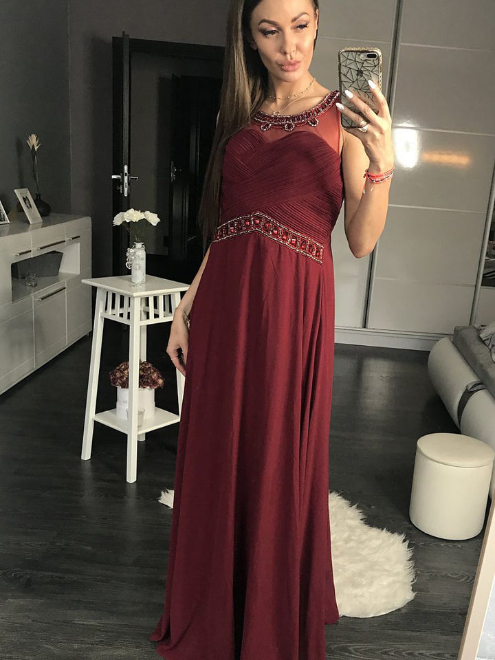 Langes Kleid Model 105274 YourNewStyle | Textil Großhandel ATA-Mode