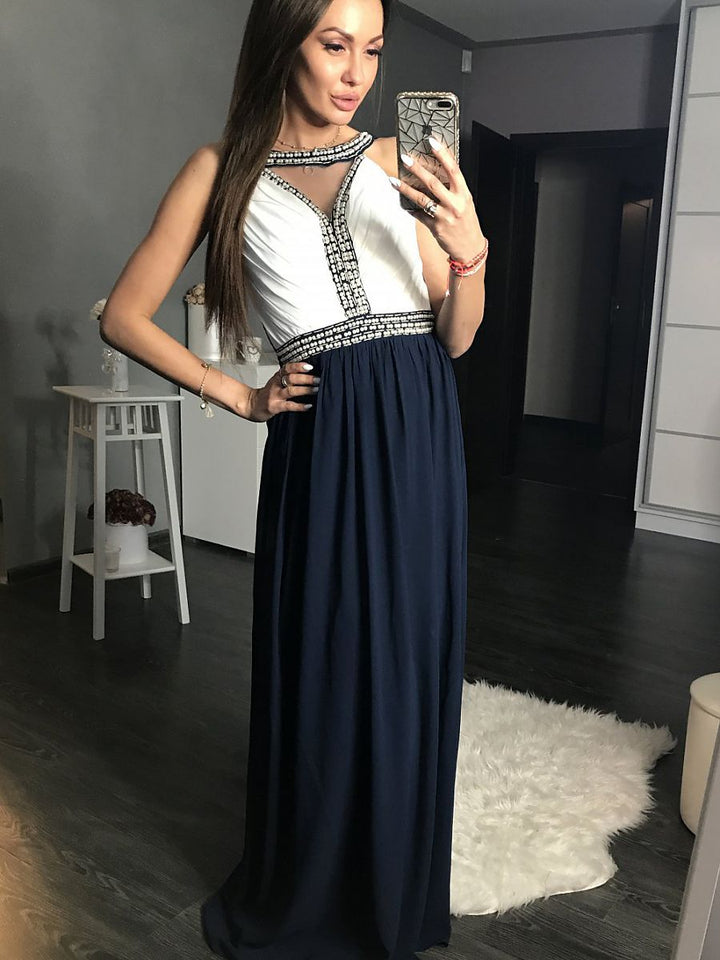 Langes Kleid Model 105281 YourNewStyle | Textil Großhandel ATA-Mode