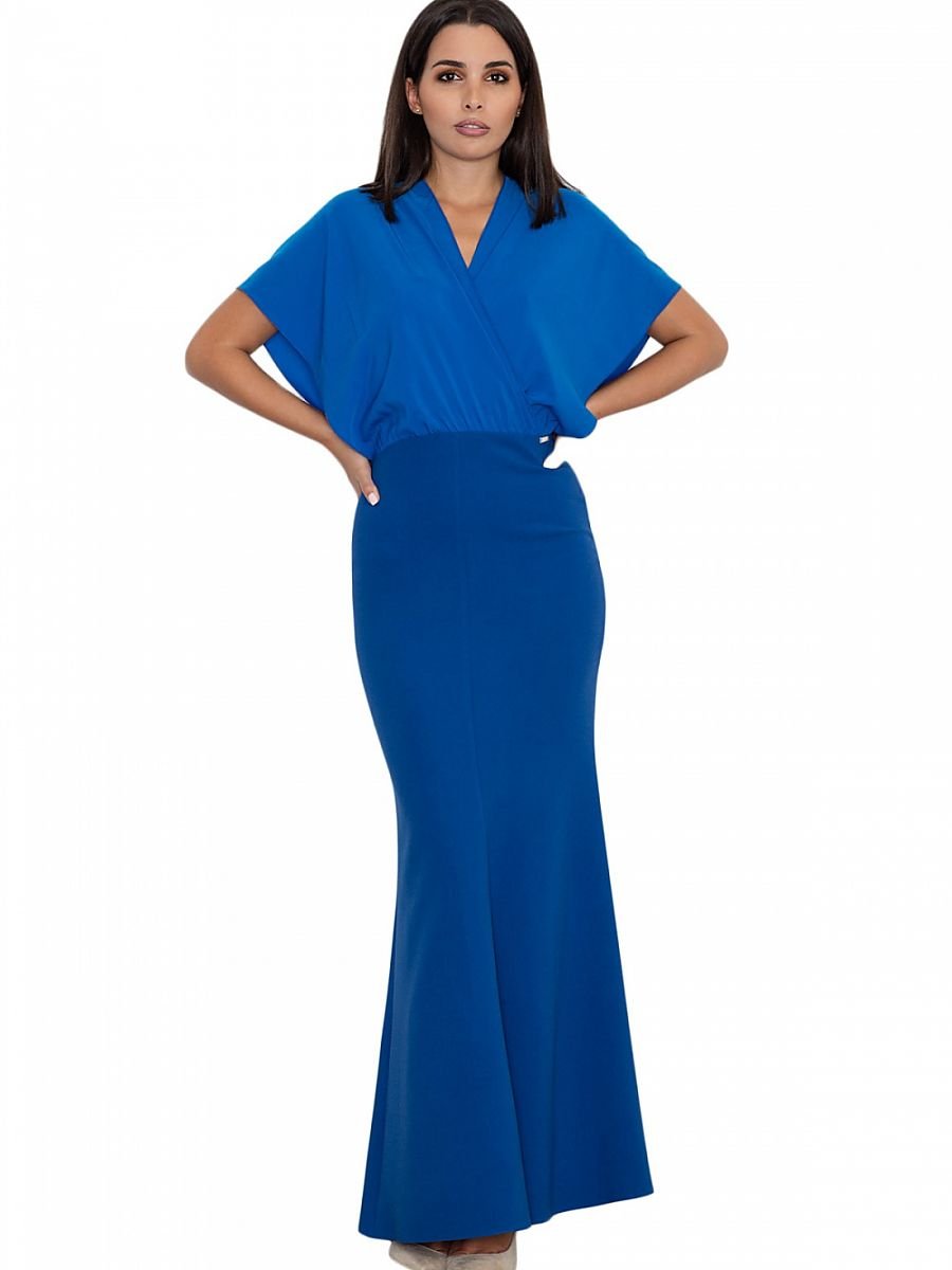 Langes Kleid Model 111037 Figl | Textil Großhandel ATA-Mode