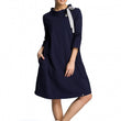 Laden Sie das Bild in den Galerie-Viewer, Alltagskleid Model 113824 BeWear | Textil Großhandel ATA-Mode
