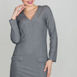 Laden Sie das Bild in den Galerie-Viewer, Alltagskleid Model 119321 Lenitif | Textil Großhandel ATA-Mode

