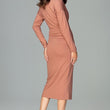 Laden Sie das Bild in den Galerie-Viewer, Alltagskleid Model 120306 Lenitif | Textil Großhandel ATA-Mode

