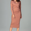 Laden Sie das Bild in den Galerie-Viewer, Alltagskleid Model 120306 Lenitif | Textil Großhandel ATA-Mode
