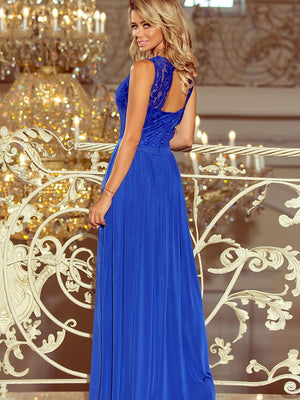 Langes Kleid Model 123242 Numoco | Textil Großhandel ATA-Mode